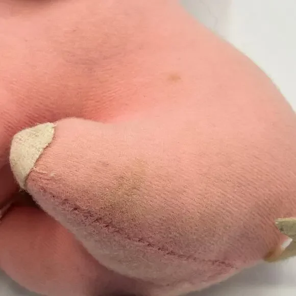 Vintage 70s Dream Pets R.Dakin & Co Dream Pets Pink Elephant Plush Flower Ears - Picture 11 of 11